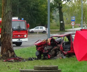 Warszawa Reguły. Śmiertelny wypadek w Alei Topolowej.