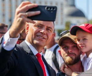 Wzruszenia 15 sierpnia na spotkaniu z Karolem Nawrockim
