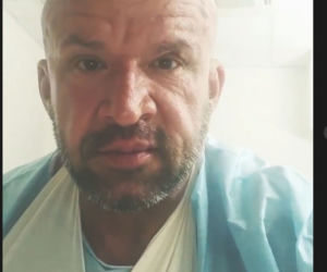Tomasz Oświeciński (Andrzejek z M jak miłość) na Instagramie w szpitalu po operacji
