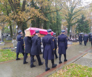 Pogrzeb strażaka, który zginął podczas gaszenia pożaru w Nisku