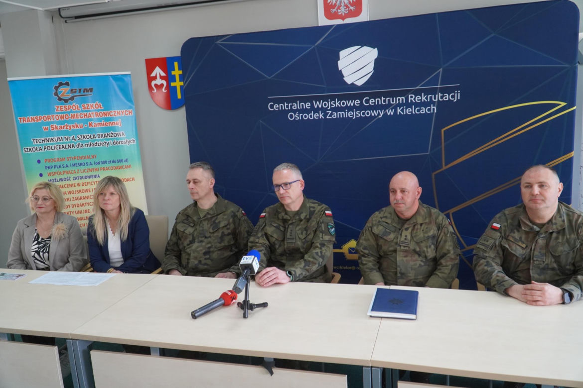 Wojskowe Targi Służby i Pracy już w kwietniu w auli ZSTM w Skarżysku-Kamiennej