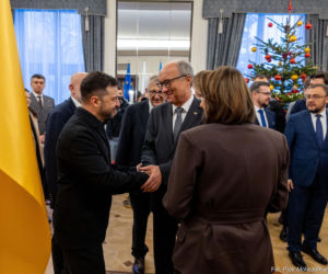 Wołodymyr Zełenski w polskim Sejmie