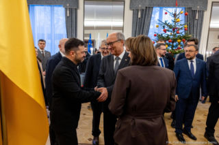 Wołodymyr Zełenski w polskim Sejmie