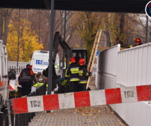 Awaria rury z gazem. Most Śląsko-Dąbrowski zamknięty