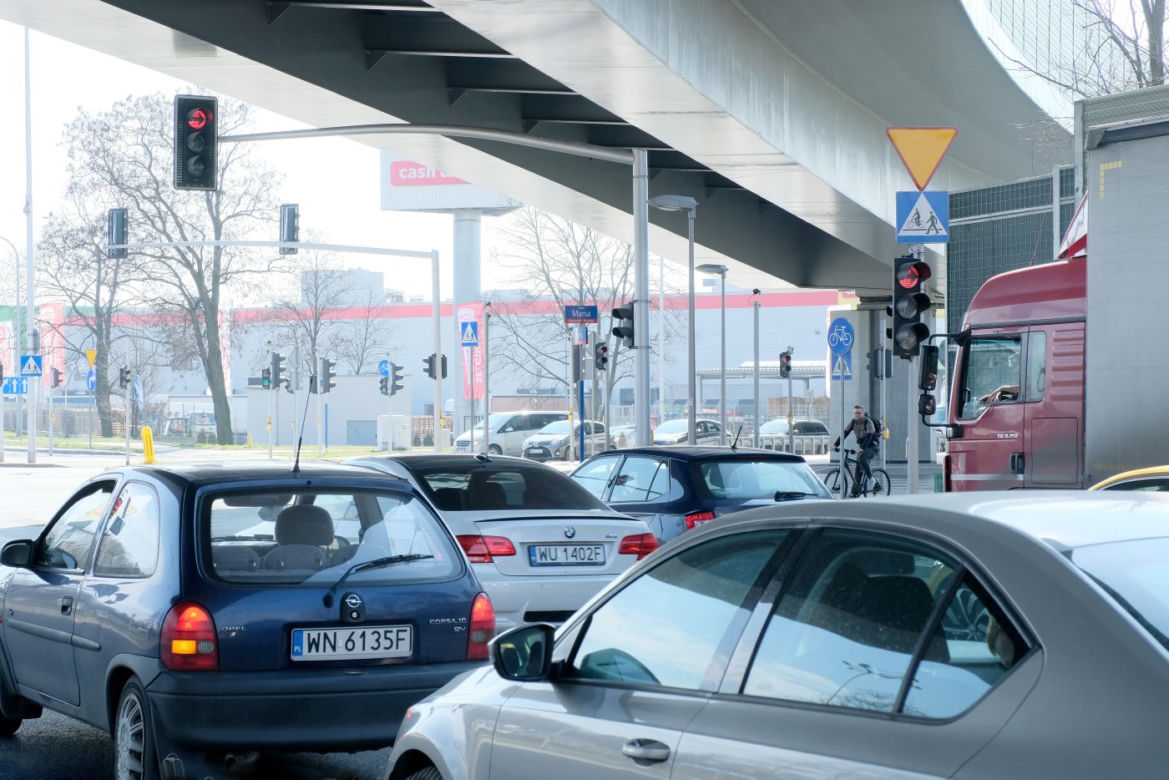 Kierowcy w końcu nie stoją w korku na Żołnierskiej