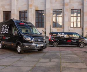 Ford Transit i Ford Tourneo Custom we flocie Muzeum Narodowego w Warszawie