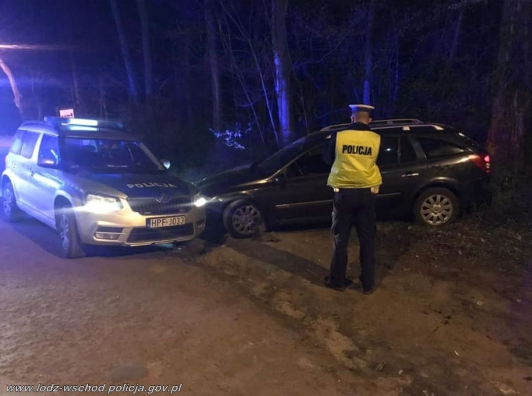 Łódź: pijany 31-latek zatrzymany po szaleńczym pościgu