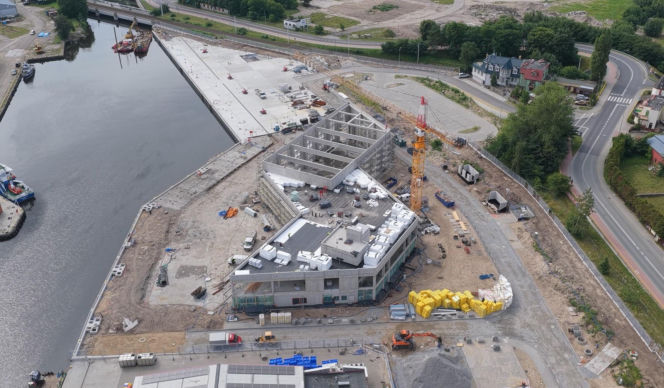 Budowa największej farmy wiatrowej Baltica 2