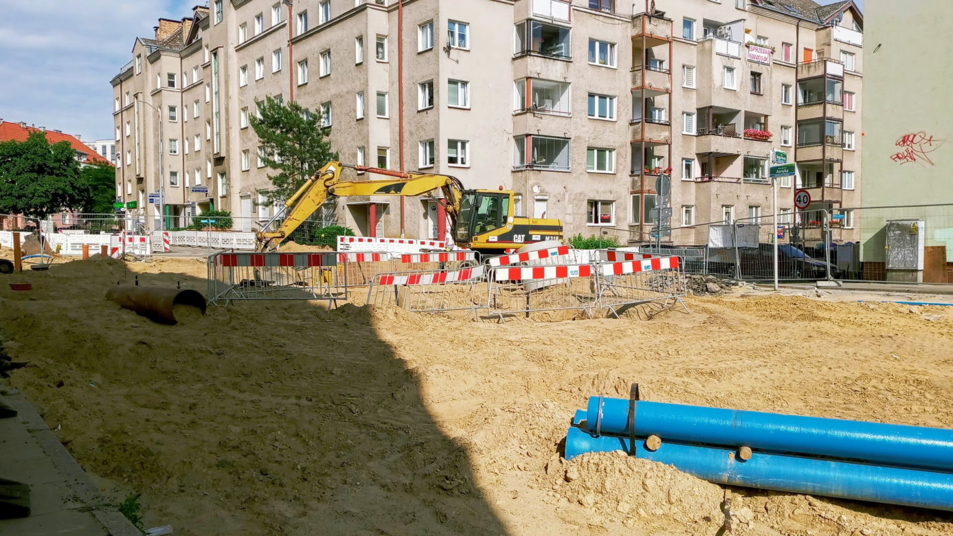 "Torowa rewolucja" w Szczecinie - czerwiec 2021