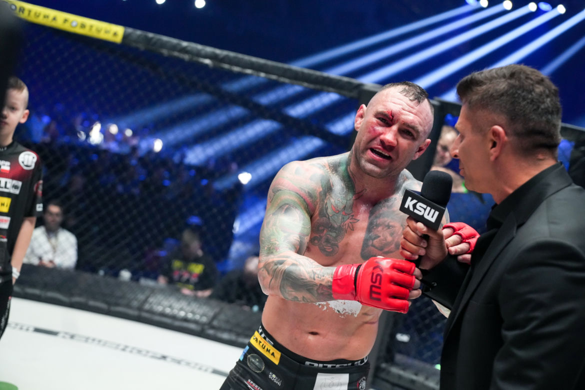 Paczuski: Potworne rozcięcie na twarzy gwiazdy KSW