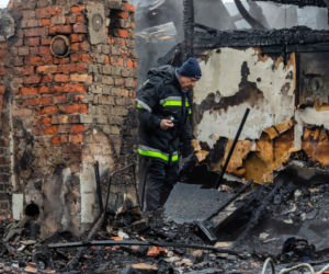 Wybuch gazu rozerwał dom w Płocku. Nie żyje staruszka