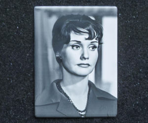 Barbara Krafftówna i jej skromny grób.