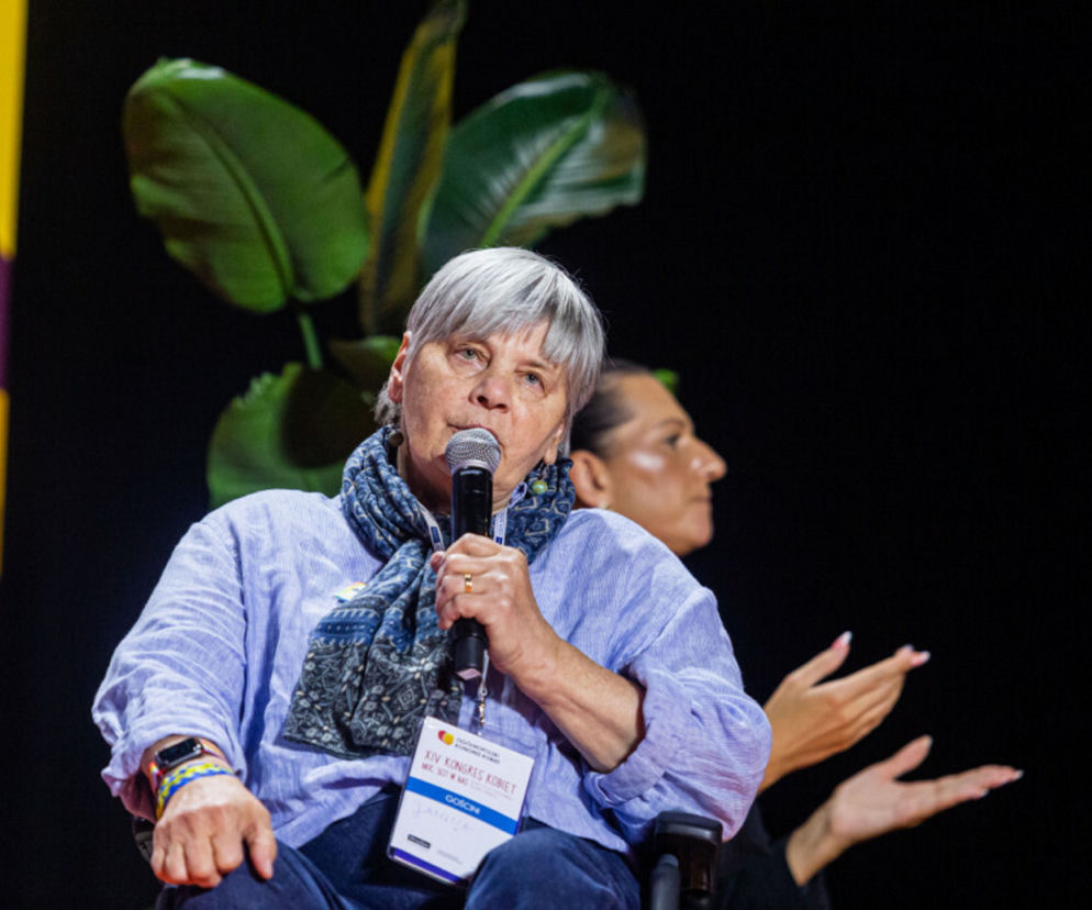 Europosłanka Janina Ochojska ścięła włosy na znak protestu