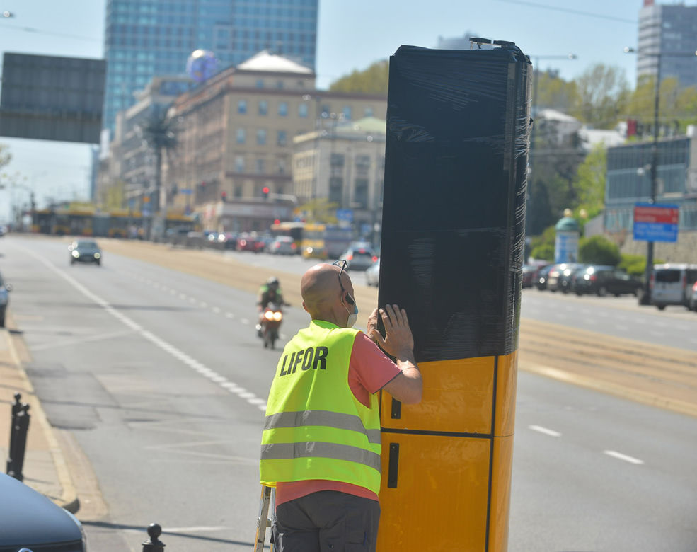 Fotoradary stanęły na moście Poniatowskiego