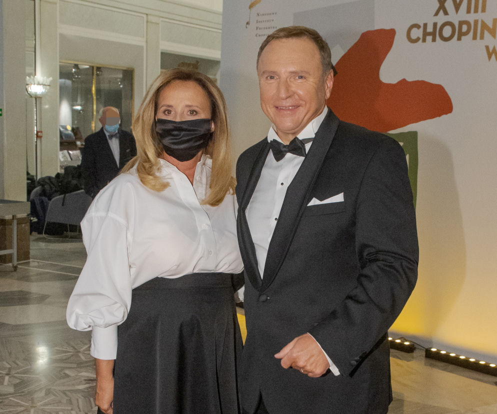 Koncert Chopinowski: Agata Duda w złocie i stylowa żona Kurskiego