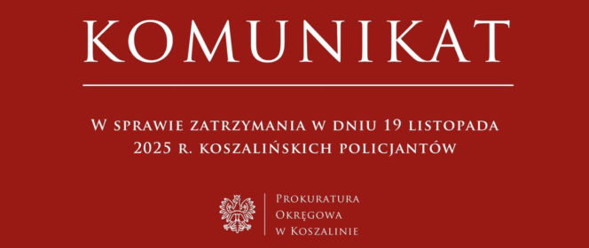 Zatrzymania wśród policjantów w związku z nękaniem osób w kryzysie bezdomności