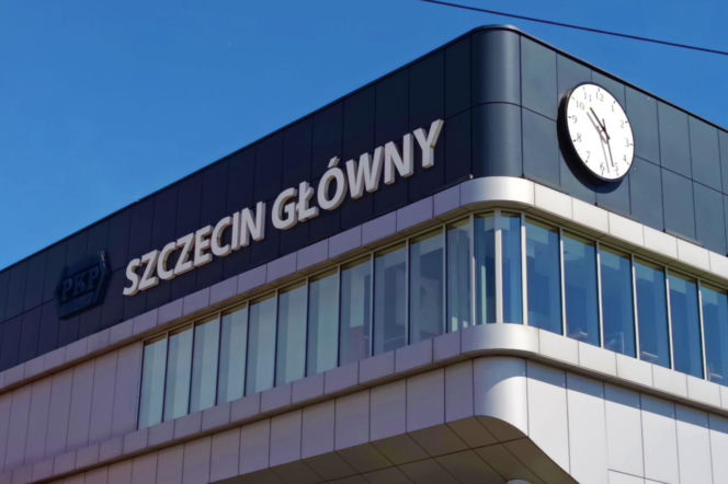 Awaria na dworcu w Szczecinie