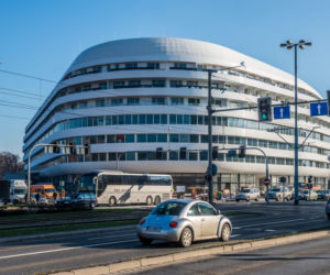 Elewacja OVO Wrocław, luty 2016