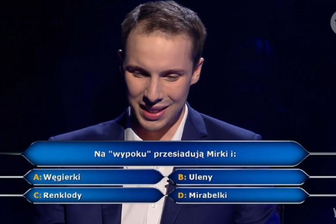 Co to wypok? Pytanie o wykop w Milionerach!