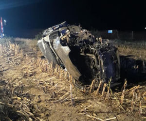 Tragiczna śmierć na DK15. Kierowca wypadł razem z fotelem