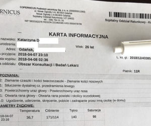 pobita dziewczyna trener osobisty