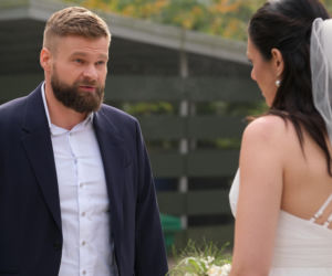 M jak miłość odc. 1911. Michał Winiar (Tomasz Rożniatowski), Ewelina (Anna Jarosik)