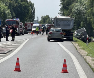 Potworny wypadek w Grębiszewie. Zginęła rodzina