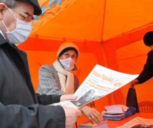 Ukraina walczy z epidemią grypy