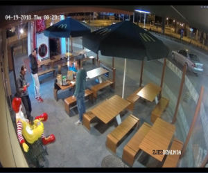 Uszkodził clowna przy McDonald's w Rzeszowie. Szuka go policja
