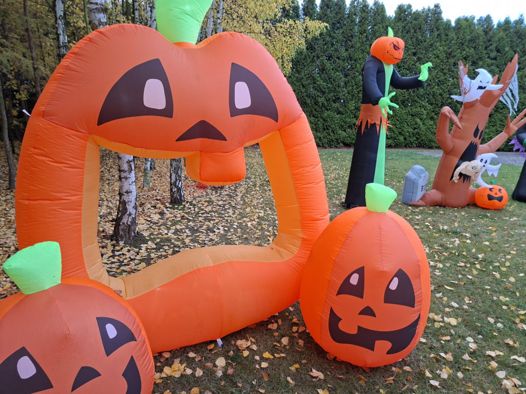 Oto najbardziej halloweenowy dom w Świętokrzyskiem!