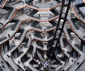 Porównują ją często do stalowego plastra miodu. Wieża The Vessel w Nowym Jorku