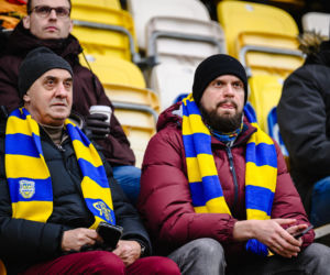 Arka Gdynia - GKS Katowice: Zdjęcia kibiców z meczu 22. kolejki PKO BP Ekstraklasy