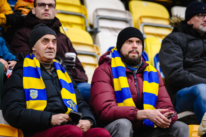 Arka Gdynia - GKS Katowice: Zdjęcia kibiców z meczu 22. kolejki PKO BP Ekstraklasy