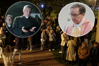 Wściekli parafianie bronią proboszcza. „Ma tu zostać i nic biskupowi do tego