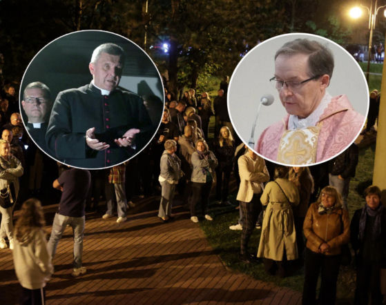 Wściekli parafianie bronią proboszcza. „Ma tu zostać i nic biskupowi do tego
