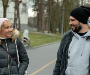 Barwy szczęścia odc. 2292. Sabina (Barbara Kurzaj), Damian Wójcik (Michał Lesień)