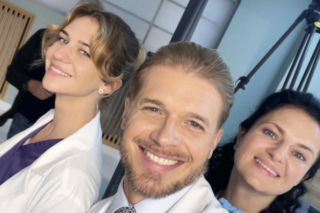 Na dobre i na złe. Maks Beger (Tomasz Ciachorowski), Gloria (Aleksandra Grabowska)