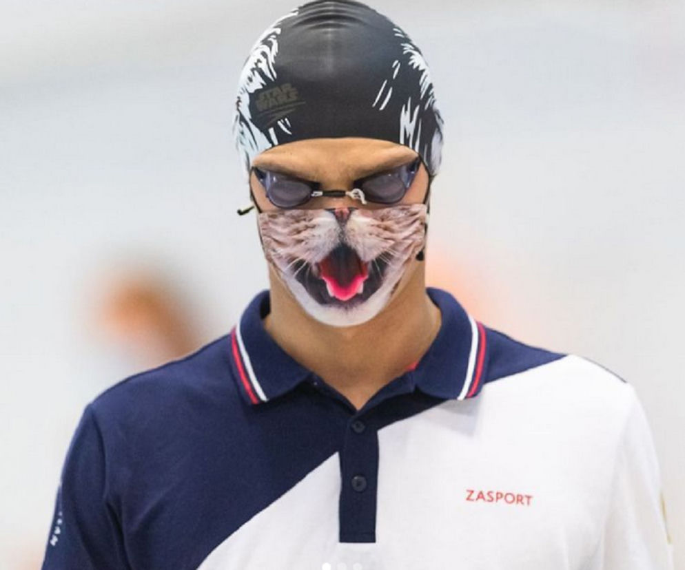 Mistrz Olimpijski nie mógł pojawić się na podium... w masce kota!