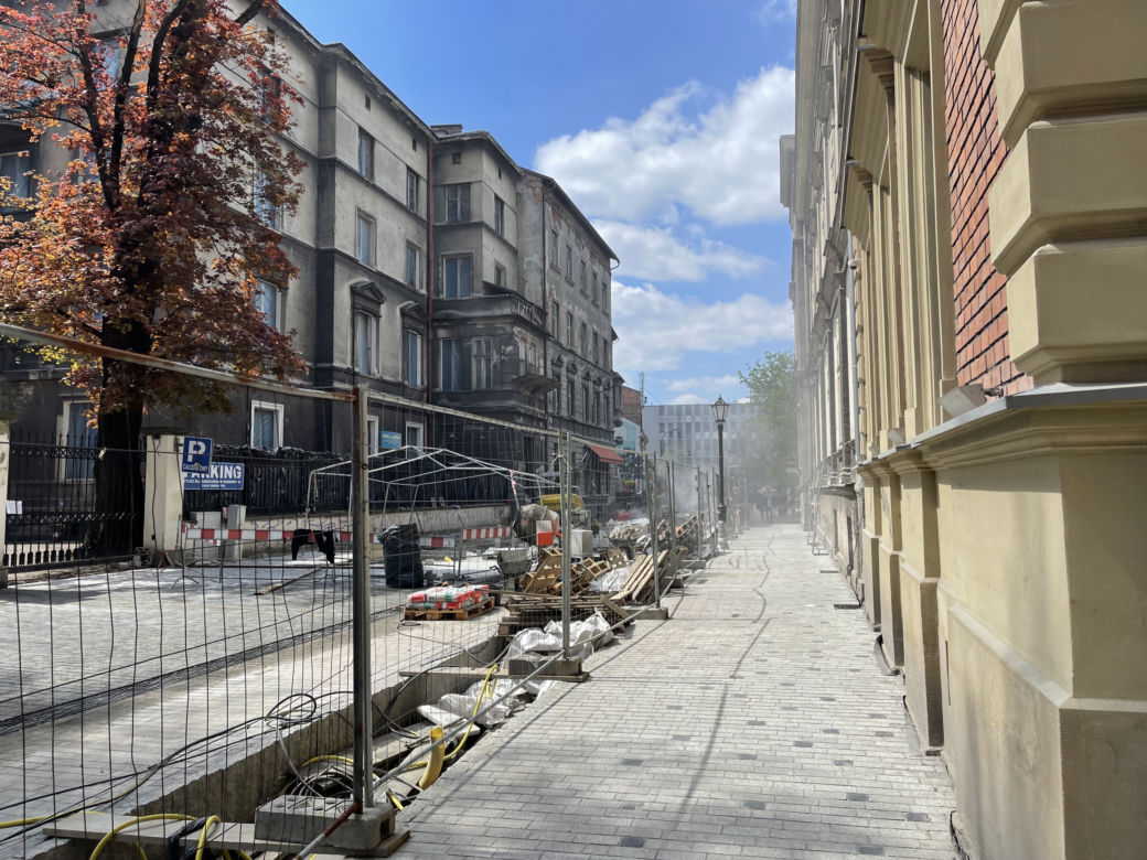 Zieleń w centrum miasta. Tak zmienia się ul. Krupnicza w Krakowie! 