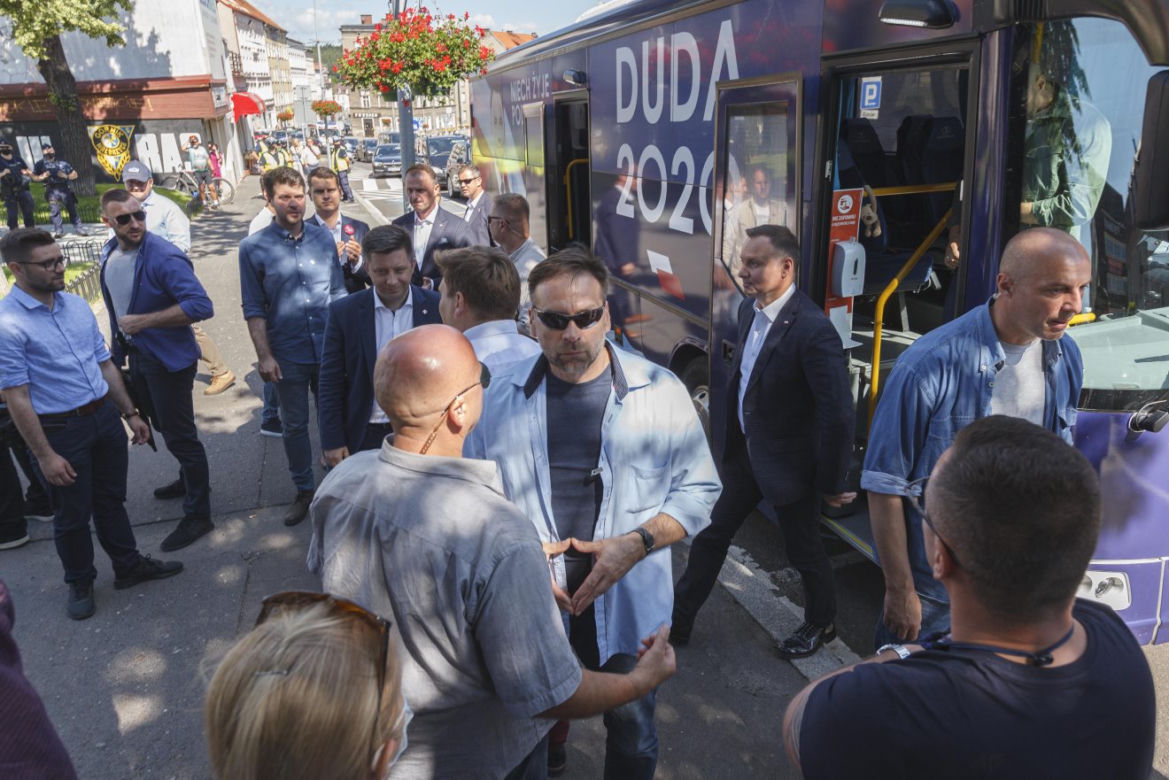 Policja chce donieść na Dudę?