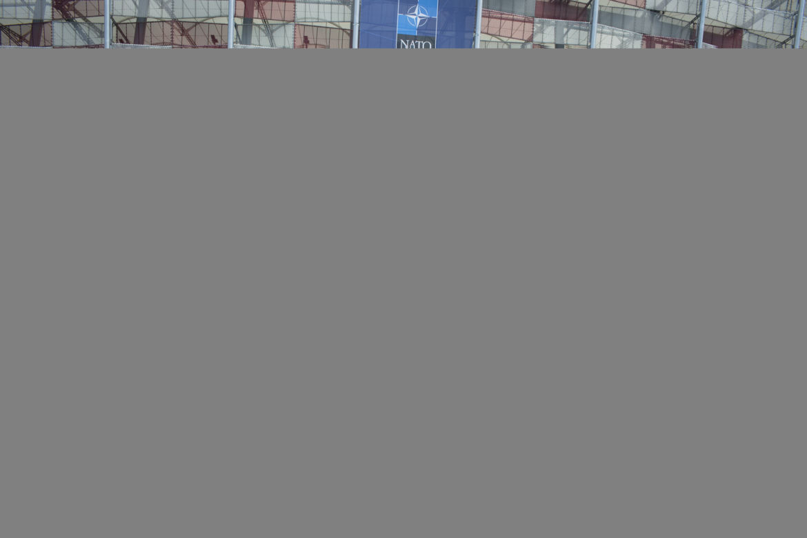 Stadion juz jak twierdza