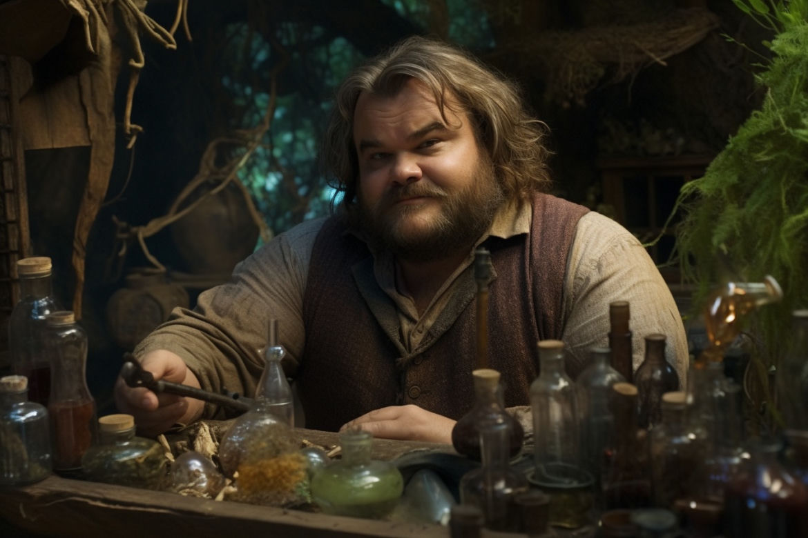 Władca Pierścieni: Jack Black jako Tom Bobadil. Są zdjęcia 'z planu'!