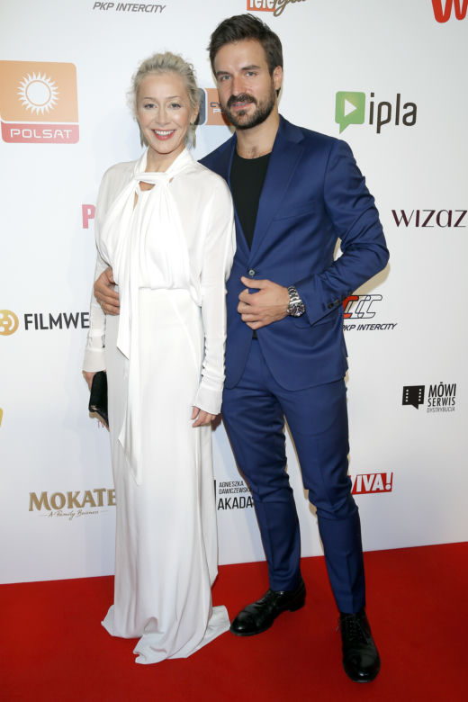 Katarzyna Warnke i Piotr Stramowski