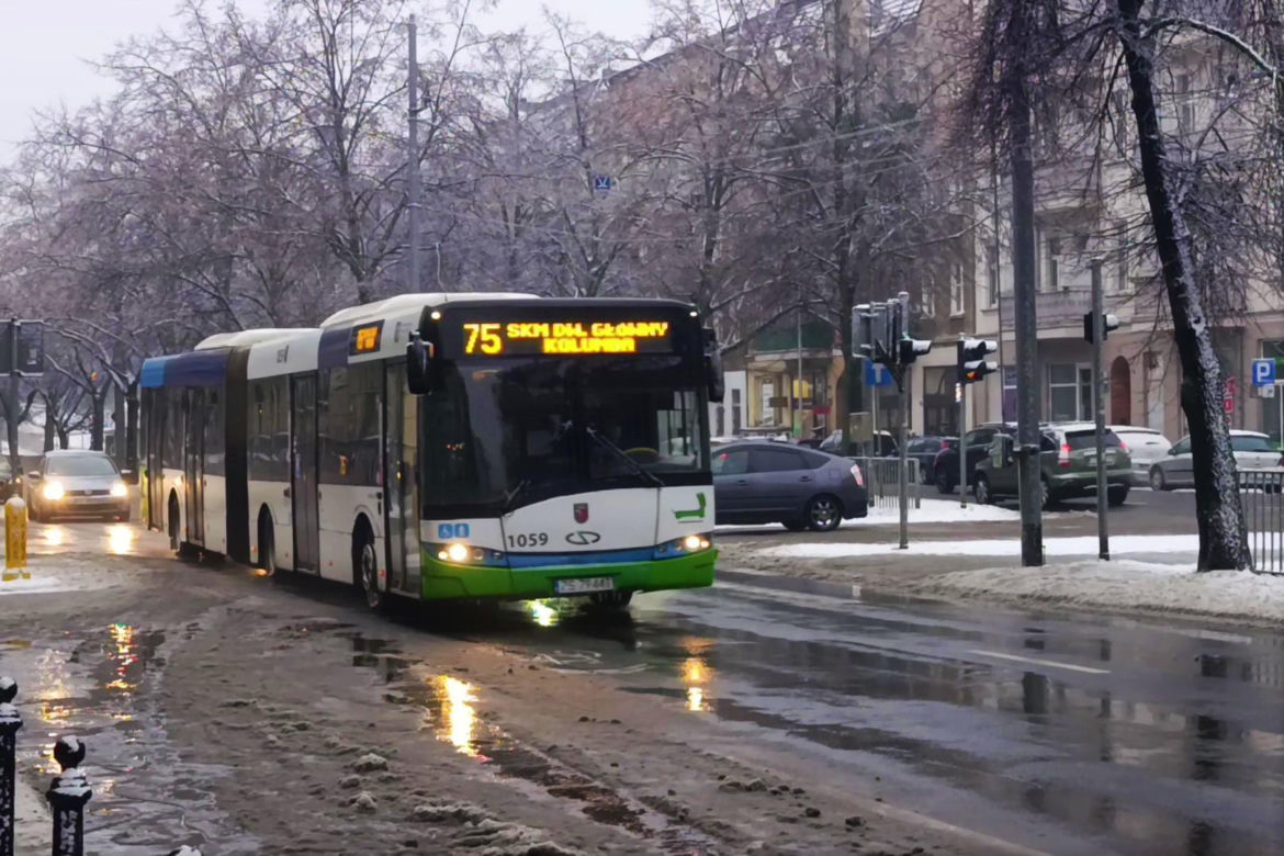 Atak zimy w Szczecinie