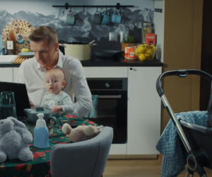 M jak miłość odc. 1901. Antoś (Mark Myronenko), Paweł (Rafał Mroczek)