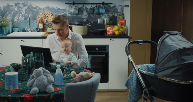 M jak miłość odc. 1901. Antoś (Mark Myronenko), Paweł (Rafał Mroczek)