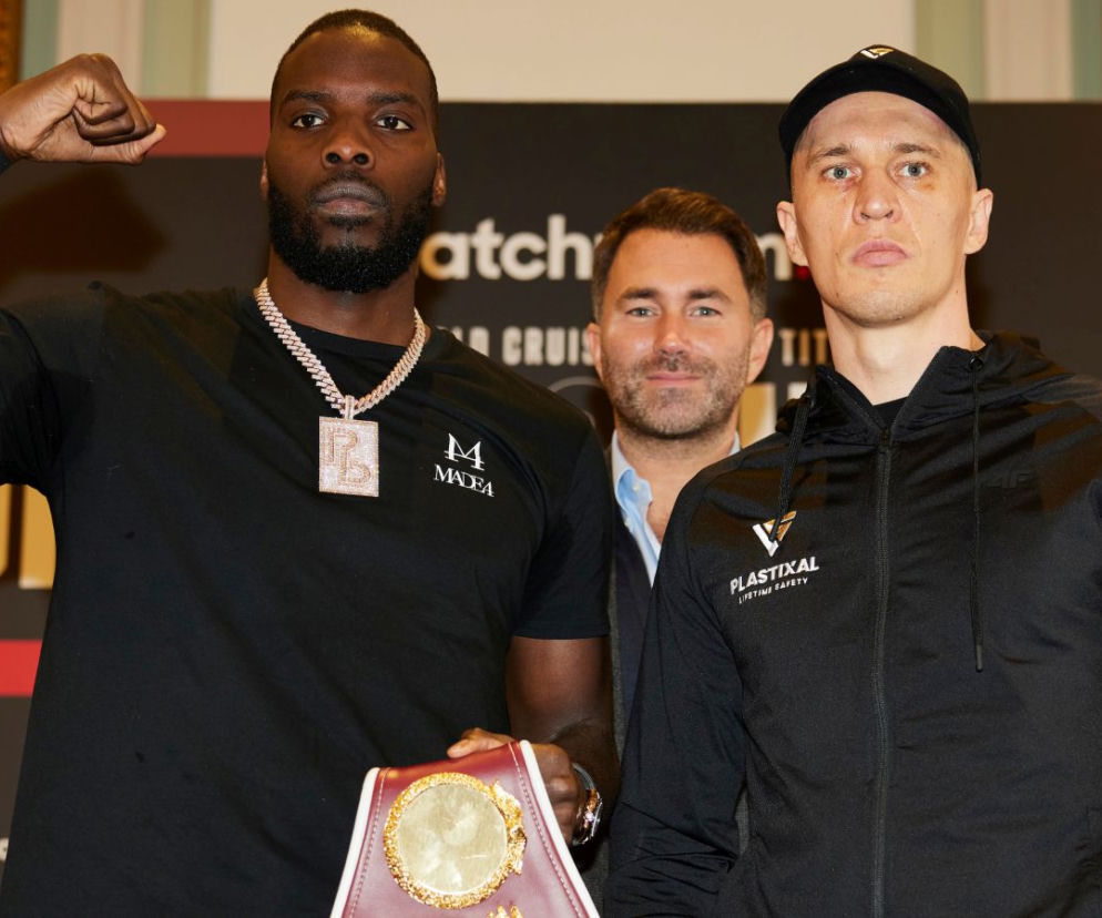 Michał Cieślak i Lawrence Okolie