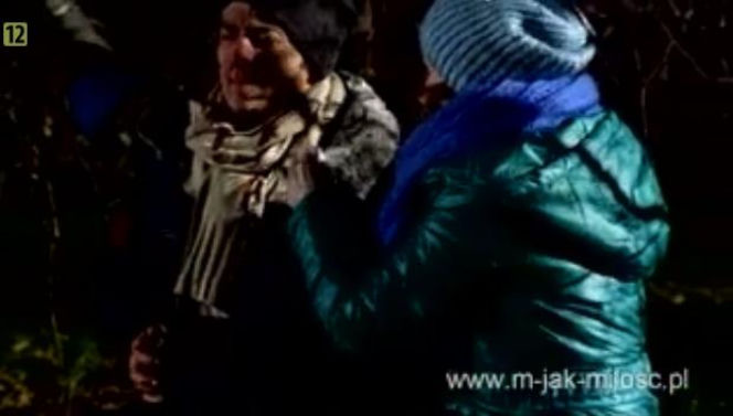 M jak miłość odc. 1056. Ewa (Dominika Kluźniak), Marek (Kacper Kuszewski)