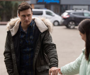 Na dobre i na złe odc. 813. Blanka (Pola Gonciarz), Krzysztof Radwan (Mateusz Damięcki)