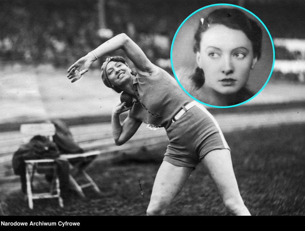 Halina Konopacka - pierwsza polska rekordzistka w lekkoatletyce oraz zdobywczyni pierwszego złota na olimpiadzie